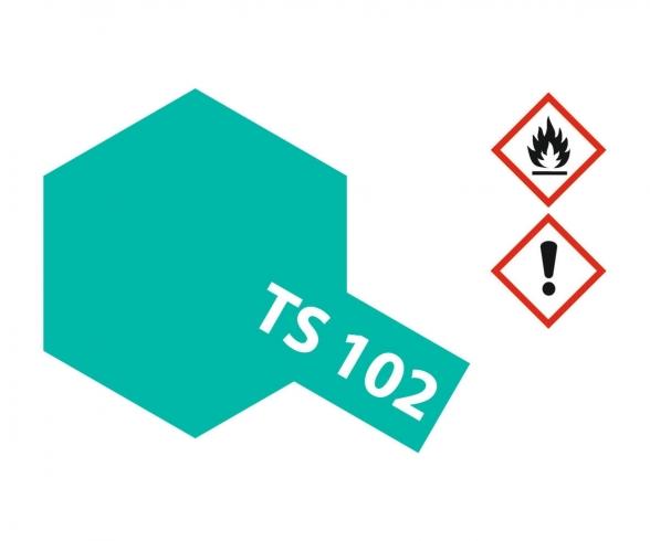 TS-102 Cobalt Green Gloss, spray paint, 100 ml