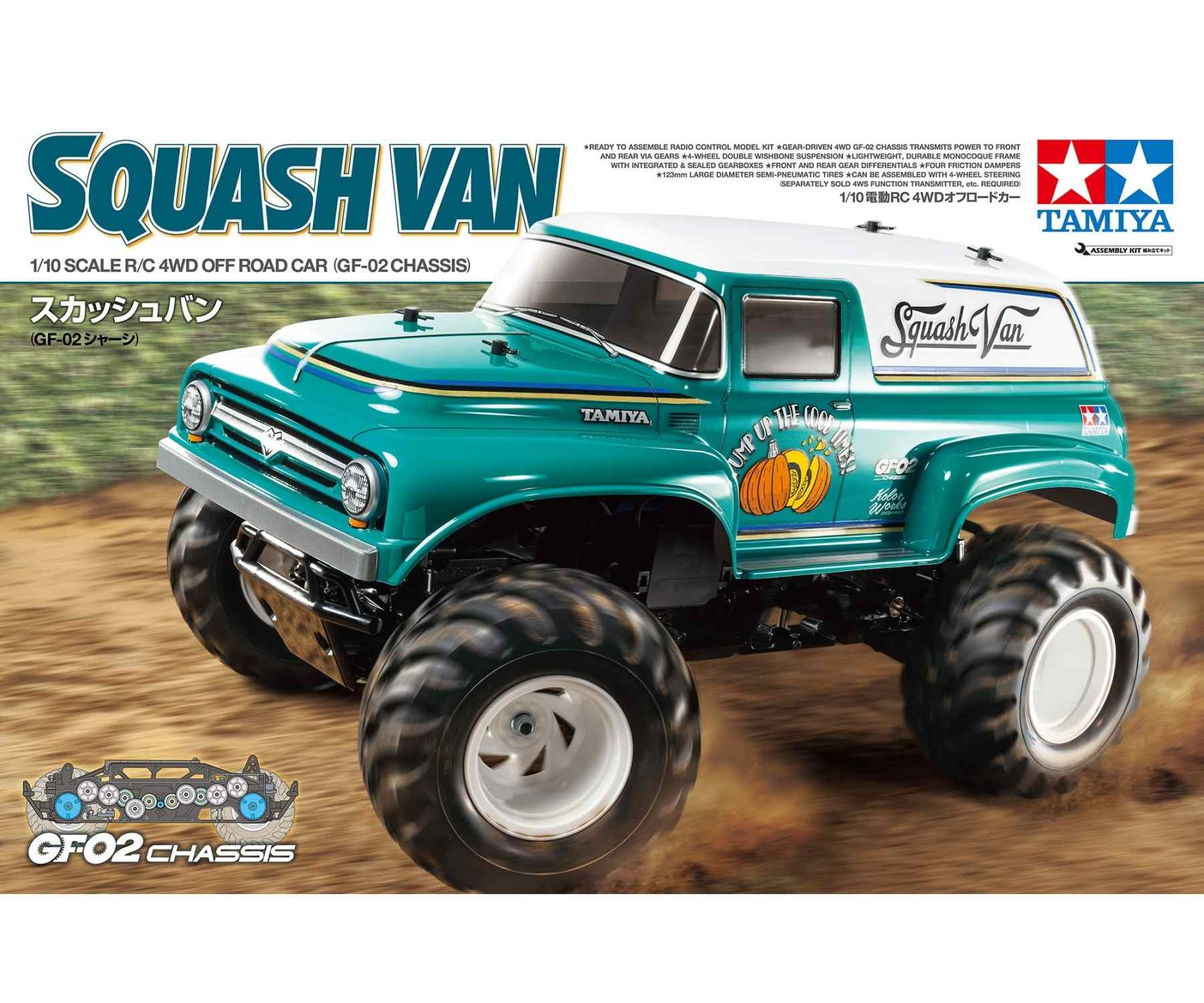 1:10 RC Squash Van 4WD GF-02 online kaufen | Tamiya