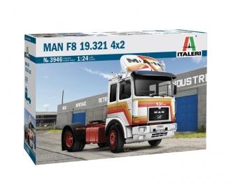 Italeri MAN F8 19.321 2Achs Model Kit 1:24