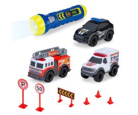 Micro Playset Véhicules d'urgence avec lampe torche