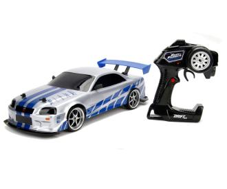 Buy Fast&Furious RC Nissan Skyline GTR 1:10 online | Jada Toys