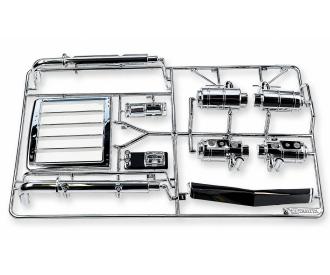 Q-Parts Kühlergrill Chrom, Zubehör für 56301