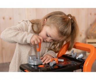 Smoby Black+Decker Werkbank 3-in-1 + Werkzeugkiste