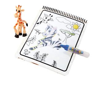 Art&Fun Water Pen Safari Coloring Book
