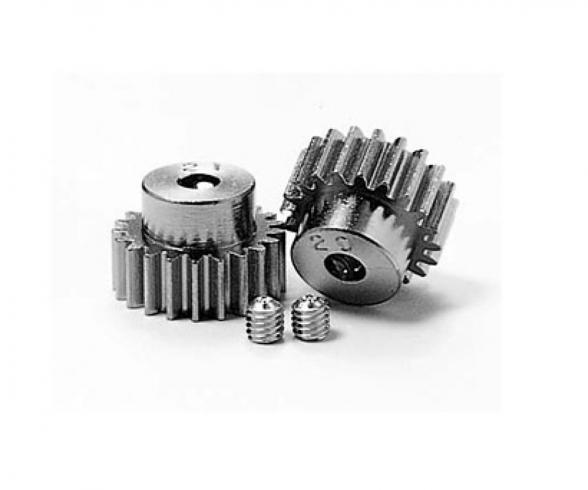 20/21T Pinion Gear Set, RC motor accessory, aluminum