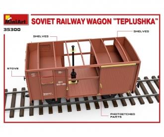 1:35 Sov. Railway Wagon Teplushka