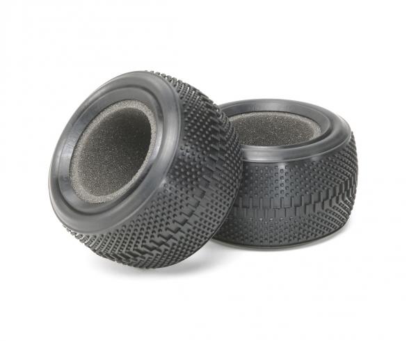 Dual-Block Tires rear 62/35, RC tire set, rear