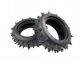 30mm Egress Front Stud-Spike Tires, RC tire set