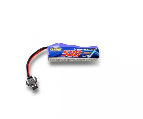 3,7V/500mAh LiIon Akku Race Rival JST