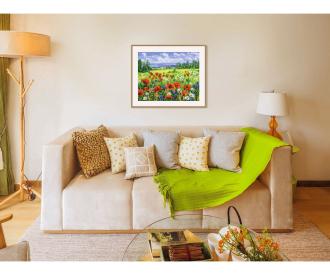 Wildflower Meadow Painting by Numbers 40 x 50 cm