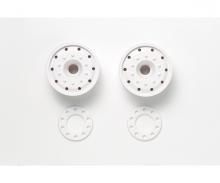 1:14 BB Wheels, wheel set, 30 mm white ABS