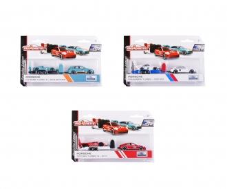 Buy Porsche Race Trailer Assortment 3-asst. online | Majorette