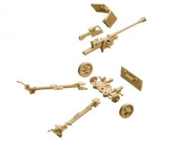 Italeri PAK40 AT Gun Model Kit with Servants