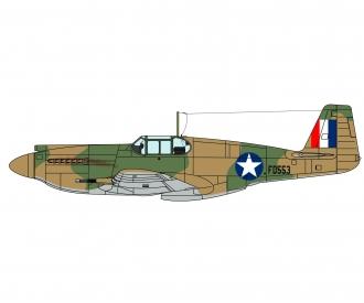 Italeri 1:72 US P-51A Mustang Model Kit