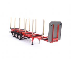 1:14 3-Axle Stanchion Trailer, new susp.