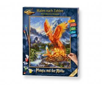 Phoenix from the Ashes 40 x 50 cm - Painting by Numbers