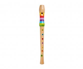 Eichhorn Musik Holz-Flöte, 32cm