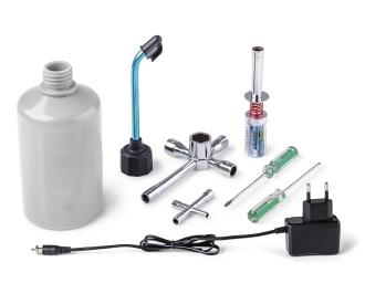 Nitroset incl. USB charger, tool set, 14+