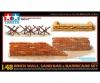 1:48 Brick Wall & Sandbag Diorama Set, model kit