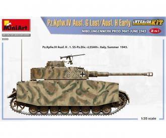 1:35 Pz.Kpfw.IV Ausf.G-Last/H-Early 2in1