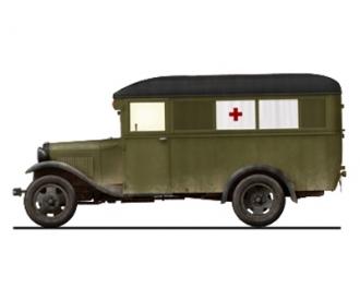 1:35 GAZ-03-30 Ambulance (2 essieux)