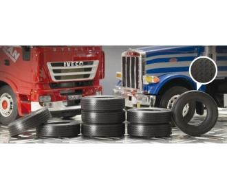 1:24 Truck Rubber Tyres (8x)