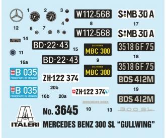 Mercedes Benz 300 SL Gull Wing 1:24 Model Kit
