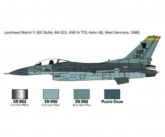 Italeri F-16 C/D Night Falcon Model Set 1:72