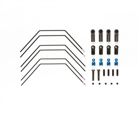 XV-01/T Front/Rear Stabilizer Set, RC chassis tuning
