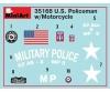 1:35 US Militär Polizei m. Motorrad (1)