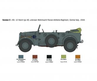 Kfz.12 Horch 901 typ 40 Early Version Kit