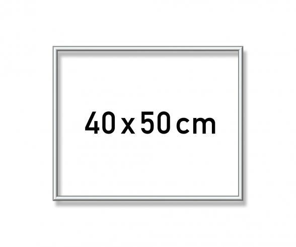 Aluminium Frame Silver 40 x 50 cm - Painting by Numbers