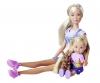 Steffi Love Rabbit Family Doll Set with Opening Hutch