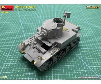 1:35 M3 Stuart erste Produktion mit Interieur