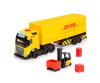 DHL Truck Toy Lorry With Forklift 35 cm