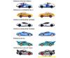Porsche Deluxe Cars,  6-asst.
