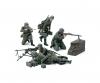 1:35 Figuren-Set Dt. MG Truppen (5) Mit.WW2