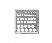 Modeling Template Round 1-12.5, scribing template