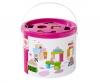 Color Wooden Building Blocks - 50 pièces