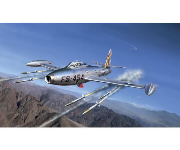 Italeri F-84G Thunderjet Model Kit 1:72