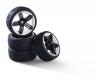 1:10 SC wheels 6S style (4) black