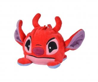 Disney Lilo & Stitch Peluche Réversible Leroy/Stitch, 8 cm
