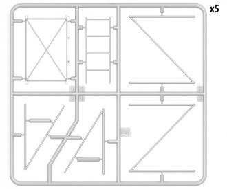 1:35 Échafaudage mobile