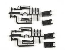 D-Teile Querlenker/Kar.-Halter(4)TA03F/R
