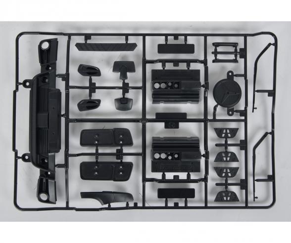 Mirror and Steps Parts Set for Model Truck