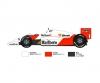 McLaren MP4/2C 1:12 Formula 1 Model Kit