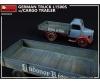 1:35 Deutscher LKW L1500S mit Anhänger