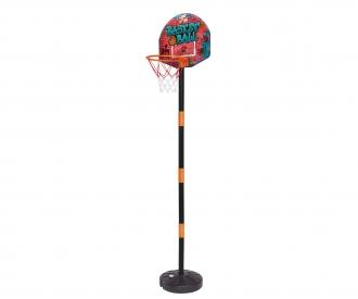 Set de basketball avec panier, panneau et ballon