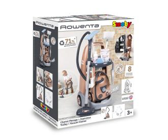 Smoby Rowenta Cleaning Trolley+Vacuum Cleaner