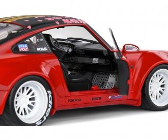 Porsche RWB Red Saduka, Druckgussmodell, 1:18